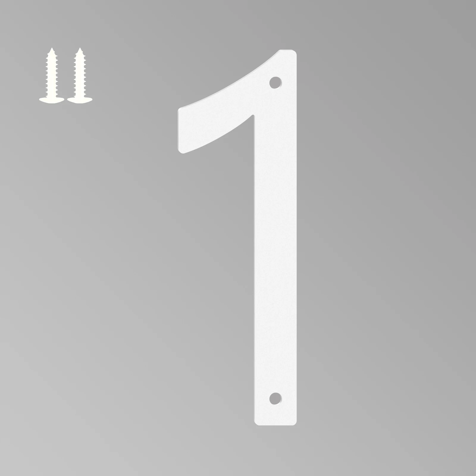 

Aluminum house number Self-adhesive 3D door number Hotel Home Address Email number #0 - 9, A-Z Home decoration