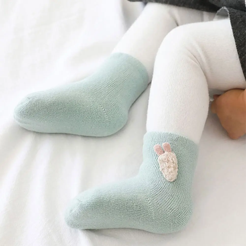New Cotton Warm Socks Thickened Warm Infant Socks Soft Cotton Terry Socks Winter Warmth