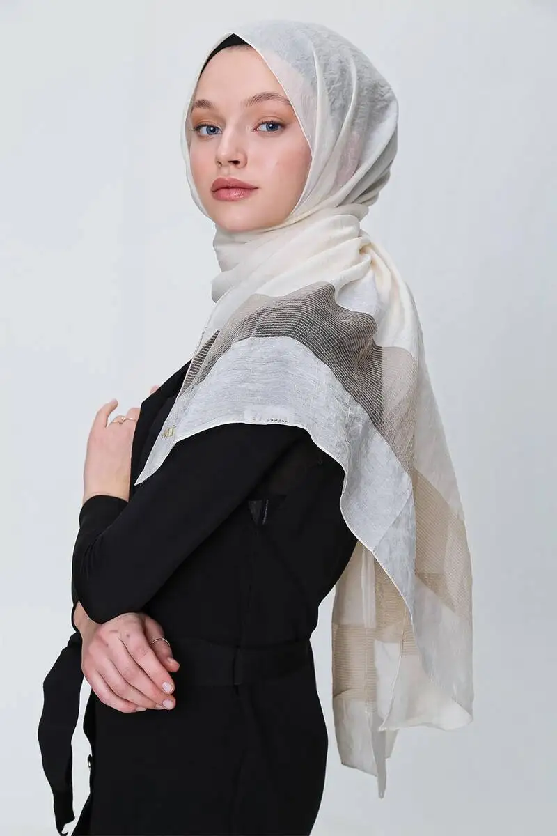 Miray New Pearl Shawl Cream/Gold