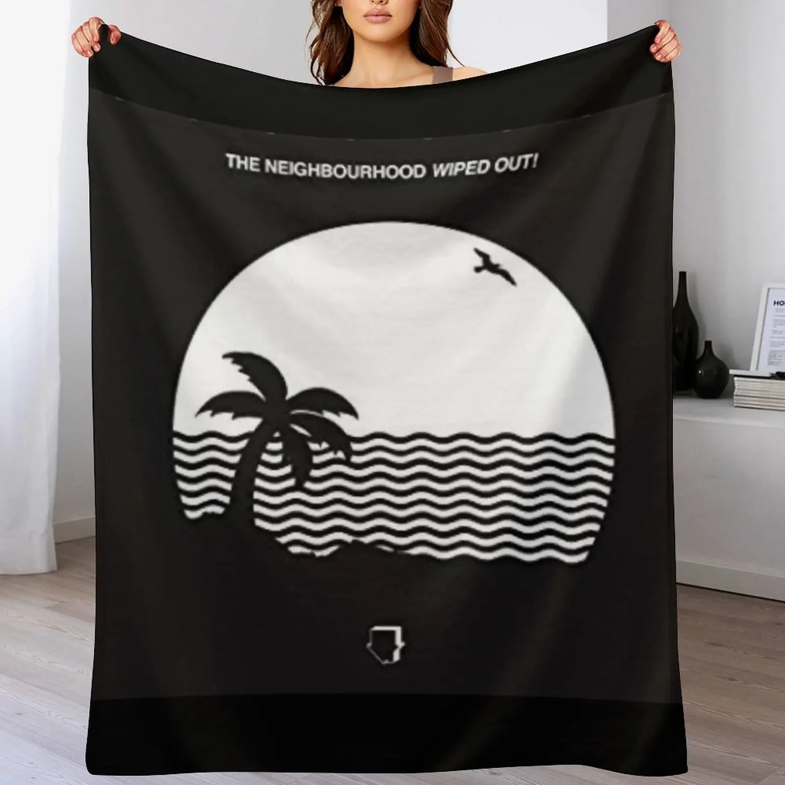

The Neighbourhood - Wiped Out! Throw Blanket Decoratives decorative Custom for sofa Blankets