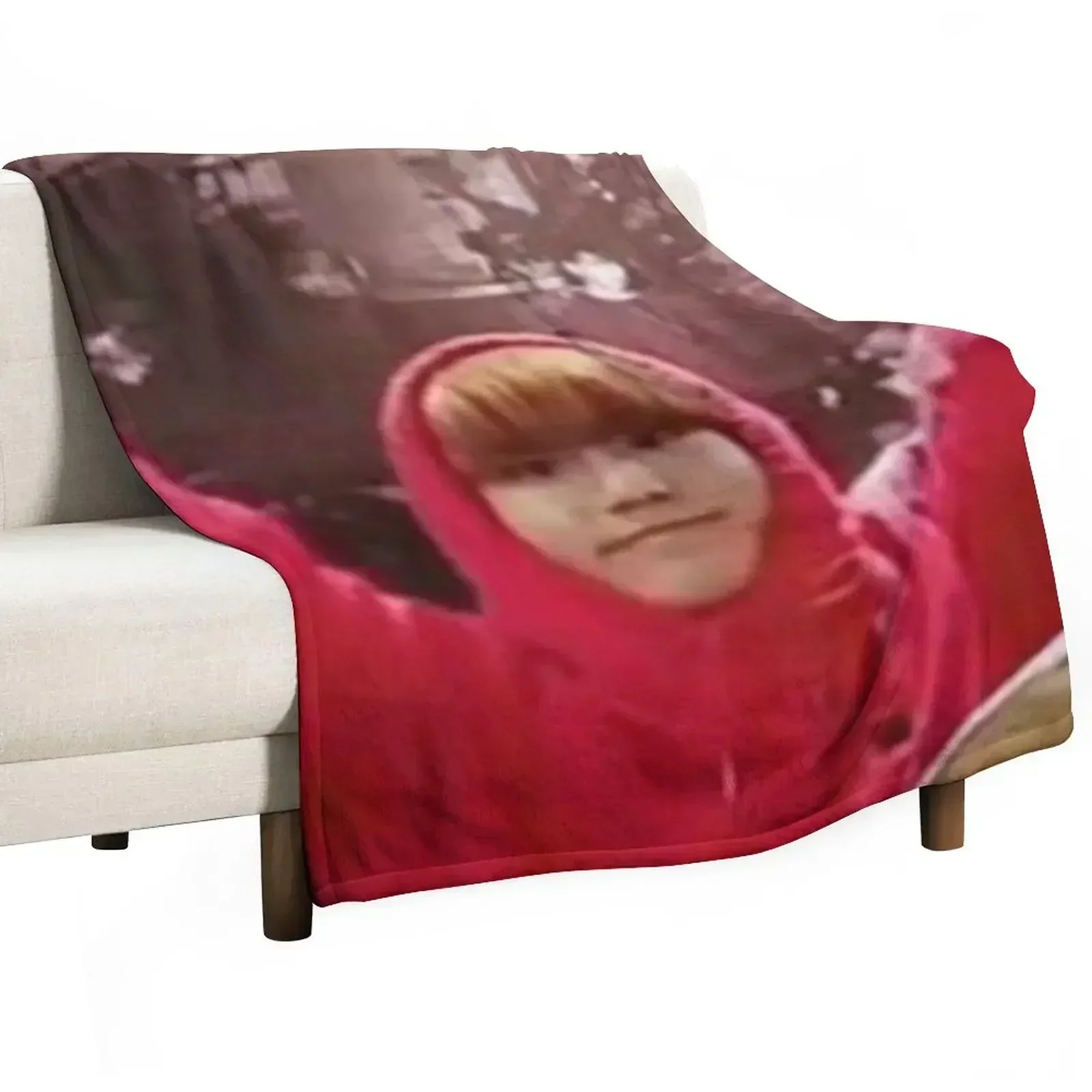 

Han Jisung cute meme Throw Blanket Luxury Brand valentine gift ideas Bed Fashionable Blankets