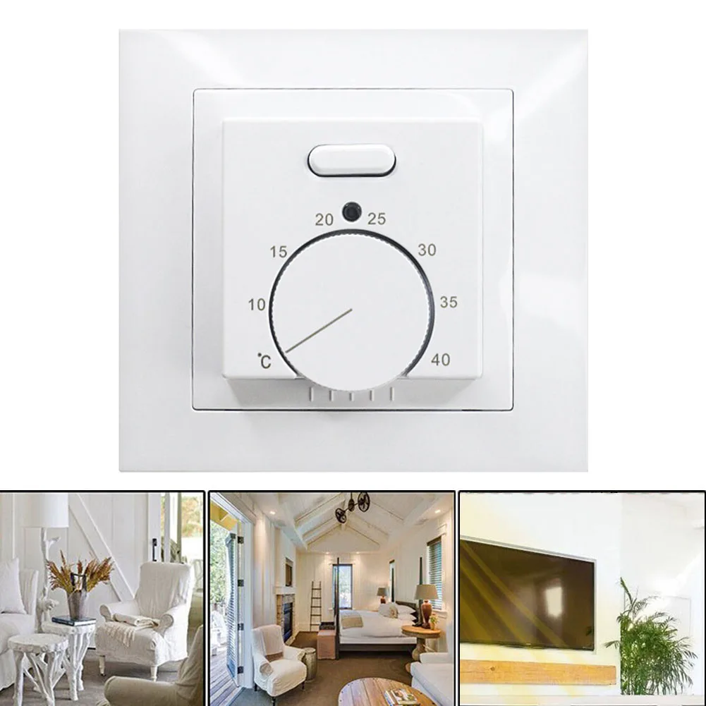 Sophisticated Mechanical Thermostat Designed with an Accurate External Sensor to Manage Indoor Climate Effectively