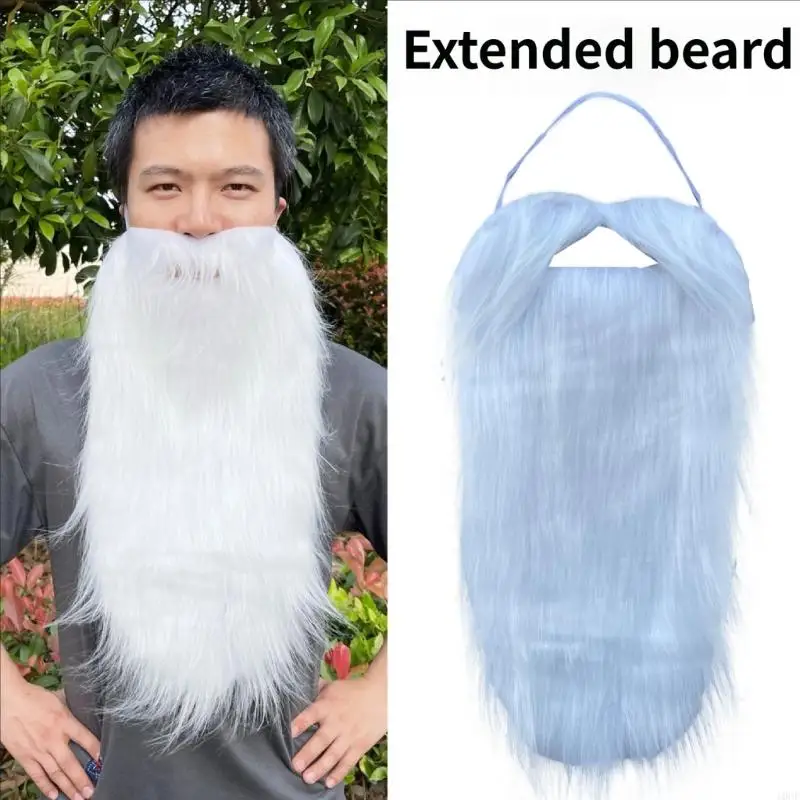 

4 цвета, 50 см, реалистичные искусственные меха, длинные усы, взрослые, подростки, дети, искусственная борода, Хэллоуин, одежда,