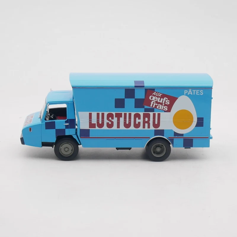 Diecast Ixo 1:43 Scale Berliet Stradair Truck Large Van Alloy Car Model Collectible Toy Gift Souvenir Display Ornament