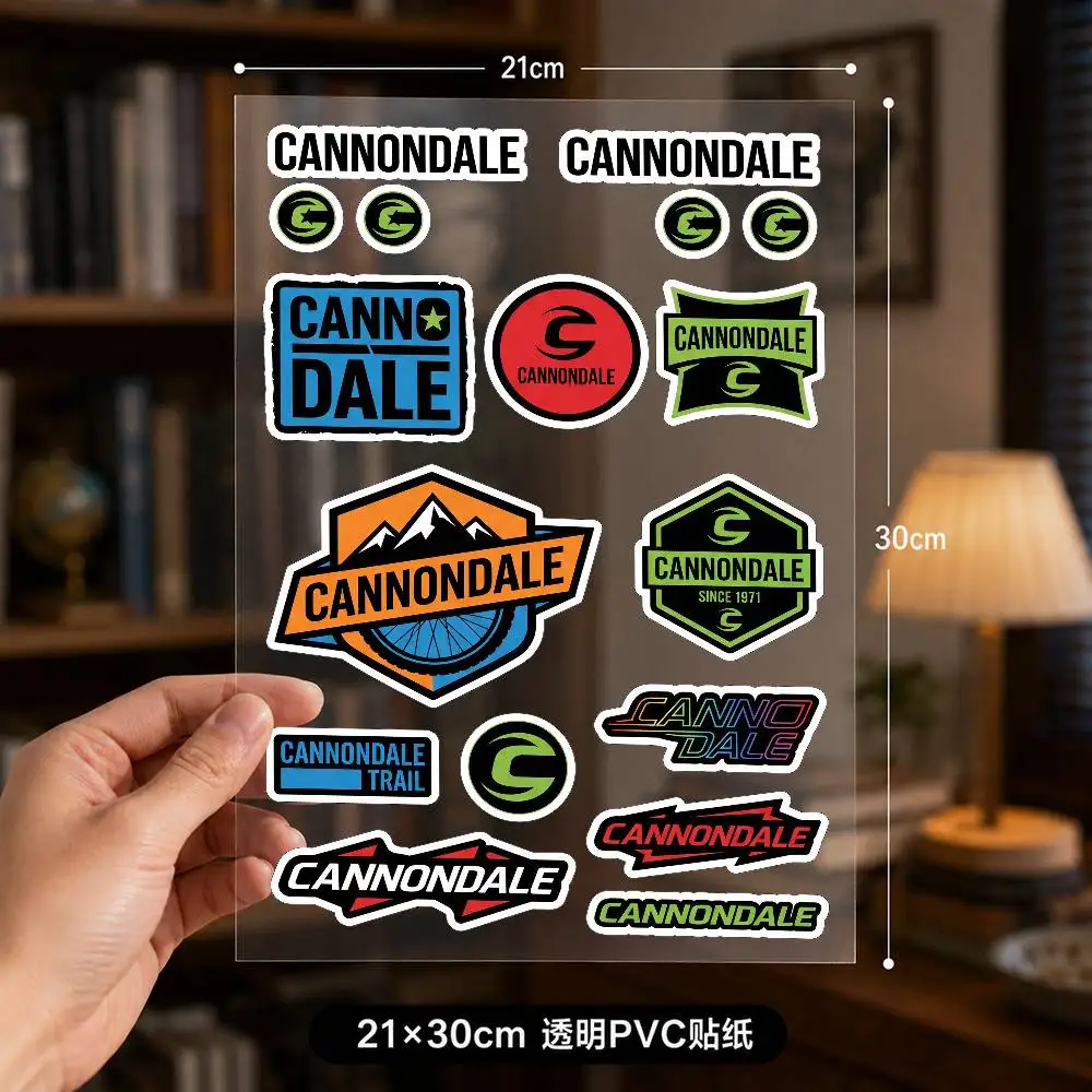 

Cannondale Decal Set High Quality Printed And Cut Stickers Motorcycle Sticker