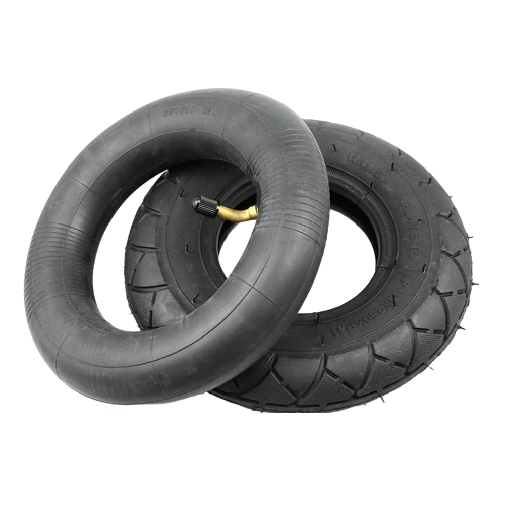 

Kugoo8 Inch Electric Scooter Inner And Outer Tire Kit 200*50 Wear-resistant Scooter Tire Outer/inner Tub 430g Black