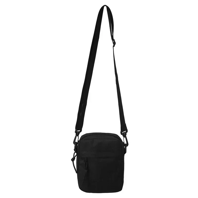 XDX01-bandolera pequeña de lona para hombre, bolso cruzado con cremallera, informal