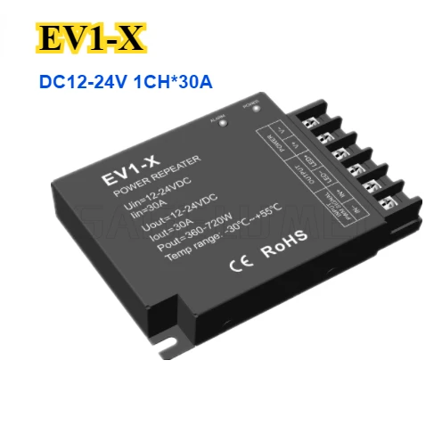 1CH 3CH 4CH 5CH Canali CV Tensione Costante di Alimentazione PWM LED Ripetitore Singolo Doppio Colore RGB RGB + CCT Per HA CONDOTTO LA Luce di Striscia DC12V-24V