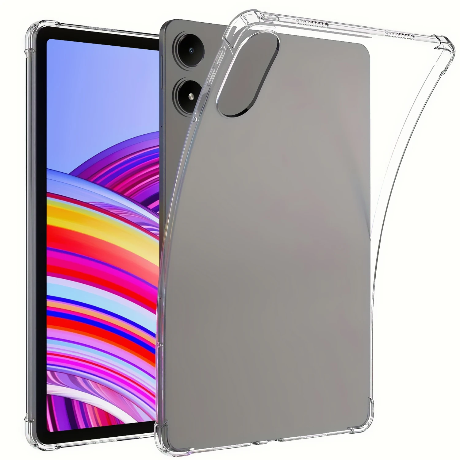 Funda de TPU para Xiaomi Redmi Pad Pro 12,1, SE 11, 10,61, para Xiaomi Pad 6/6 Pro 11, 5/5 Pro 11, 6S Pro 12,4, cubierta a prueba de golpes