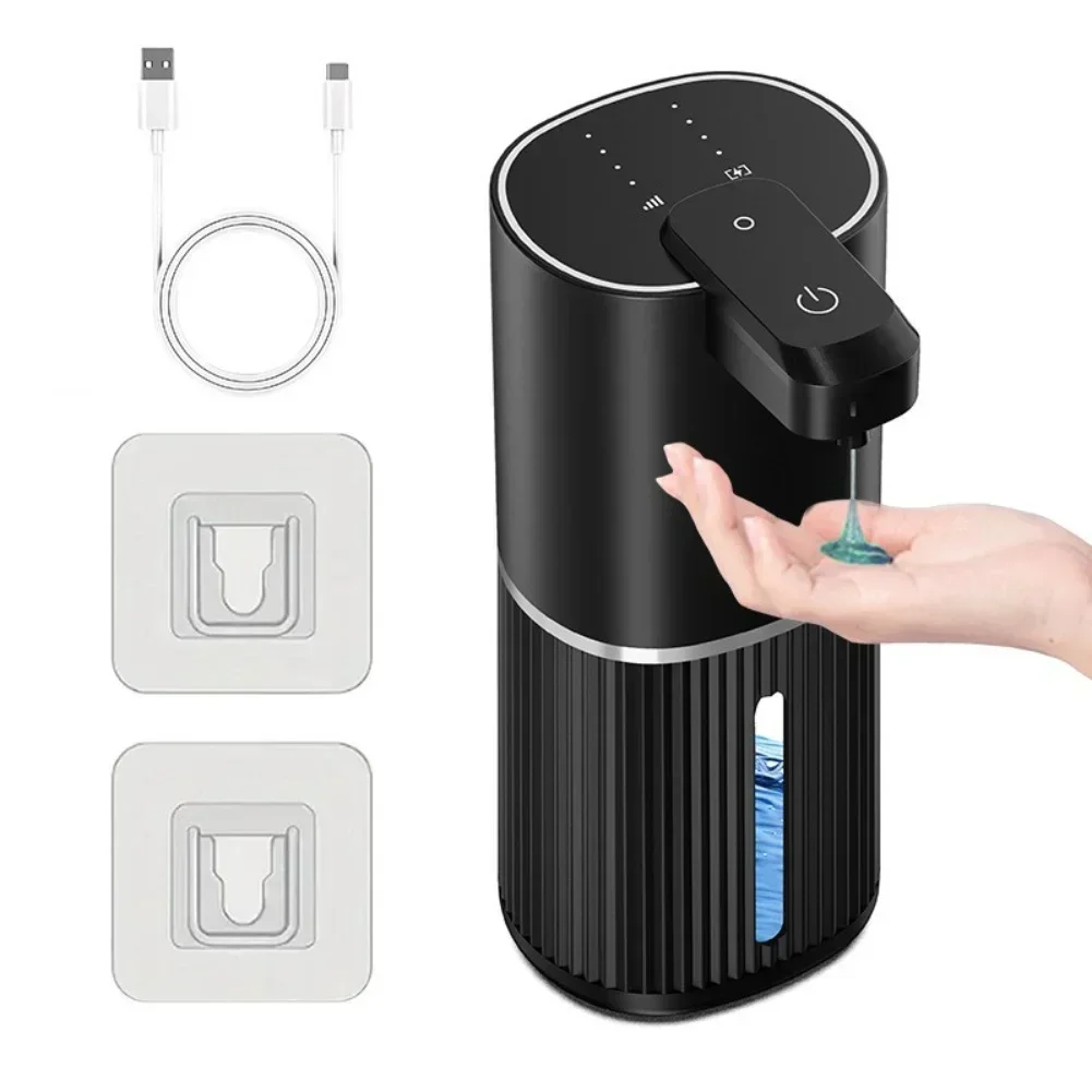1200 mAh USB Rechargeable Automatic Soap Dispenser IPX5 Waterproof Touchless Sensor for Kitchen Bathroom and Office