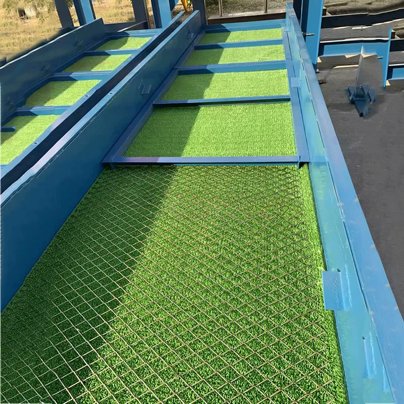 High Efficient Alluvial Gold Washing PE Polyethylene Rush Sluice Box Matting