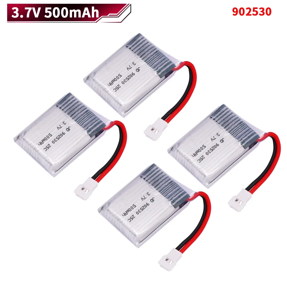 25C 902530 500mAh 3.7V LiPo Battery and charger For Wltoys V931 F949 XK K123 6Ch RC Helicopter high quality lipo battery