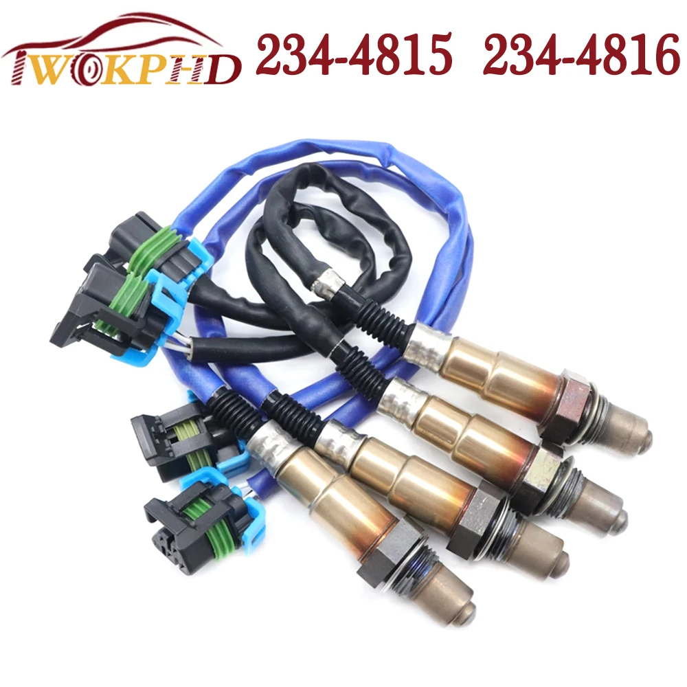 

4pcs NEW 234-4815 234-4816 Front Rear Air Fuel Ratio Lambda Oxygen Sensor for Buick Chevrolet Traverse GMC Acadia 3.6L 2009-2011