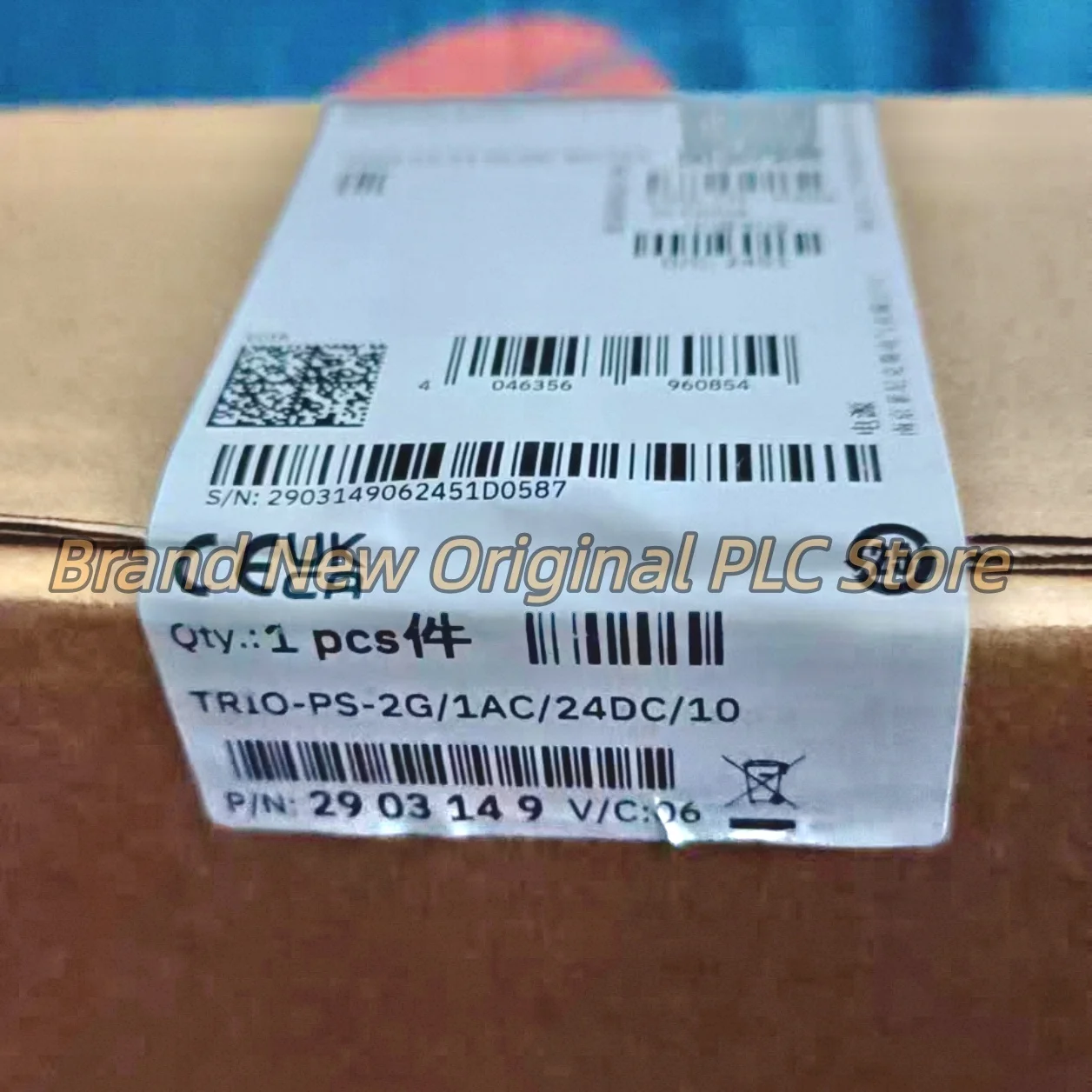 

2903149 TRIO-PS-2G/1AC/24DC/10 switching power supply 2903151 TRIO-PS-2G/1AC/24DC/20