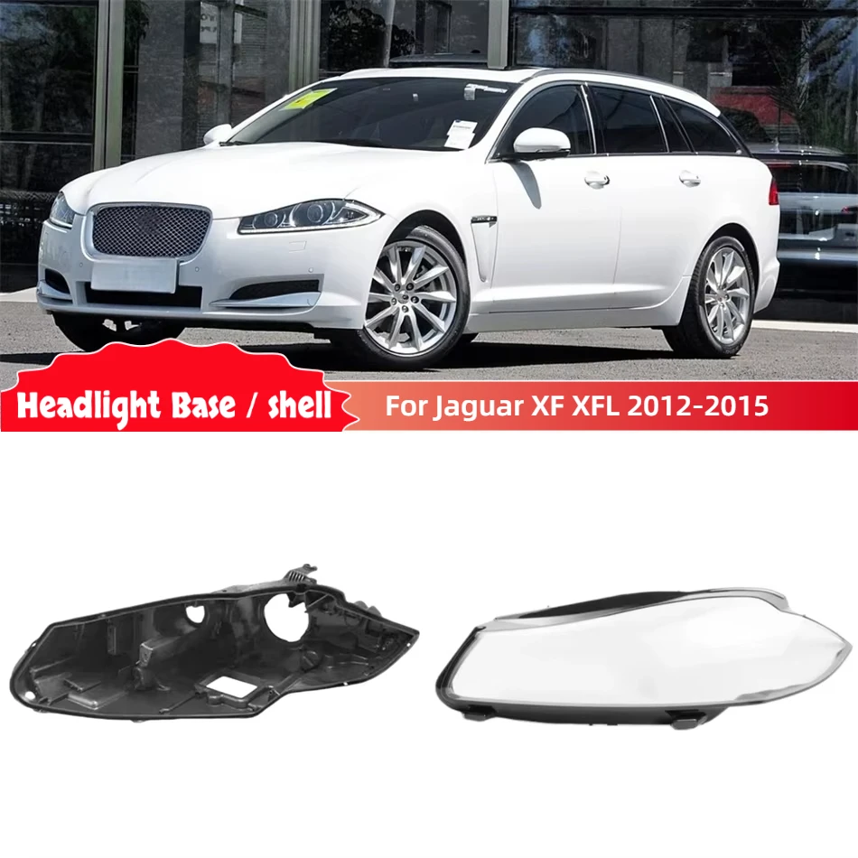 

For Jaguar XF XFL 2012 2013 2014 2015 Accessories Cars Base Head Lamp Shell Headlight Plug Lampcover Caps