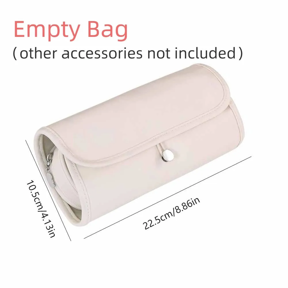 Waterproof Makeup Brush Bag Large Capacity Save Space Cosmetic Storage Bag Rolling Bags Detachable Roll Cosmetic Bag