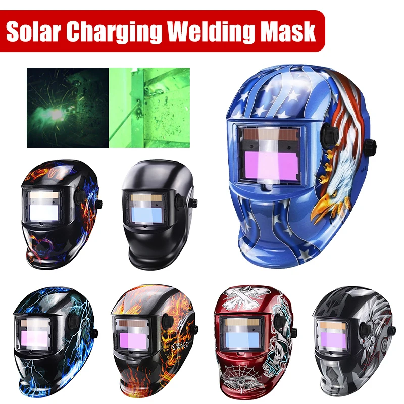 

Solar Auto Darkening Electric True color Wlding Mask/Welder Cap/Eyes Mask for Welding Machine and Plasma Cutting Tool