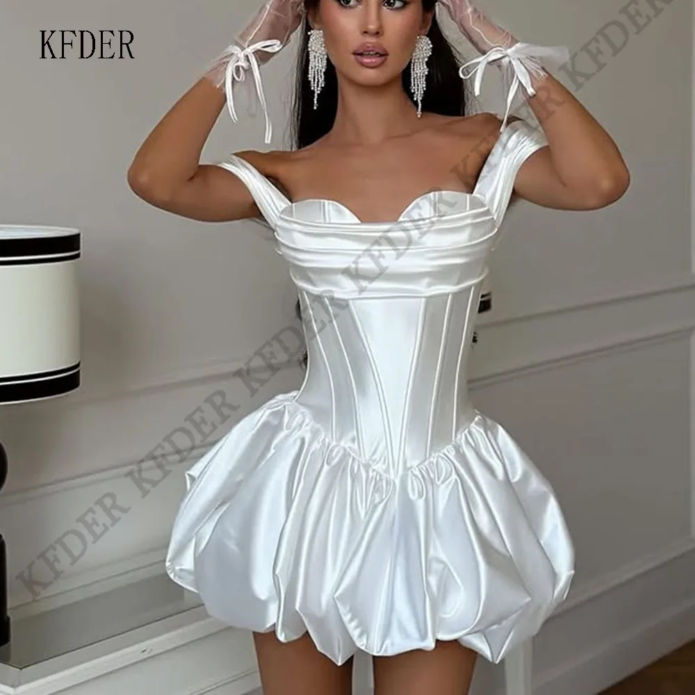 

Women Sexy Off Should Satin Mini Formal Party Club Dress Sweetheart Custom Bodycon Celebrity Party Cocktail Evening Dresses