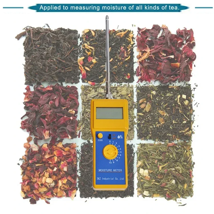 SKZ111C-3 portable cheap general digital moisture meter measurements for all kinds of tea