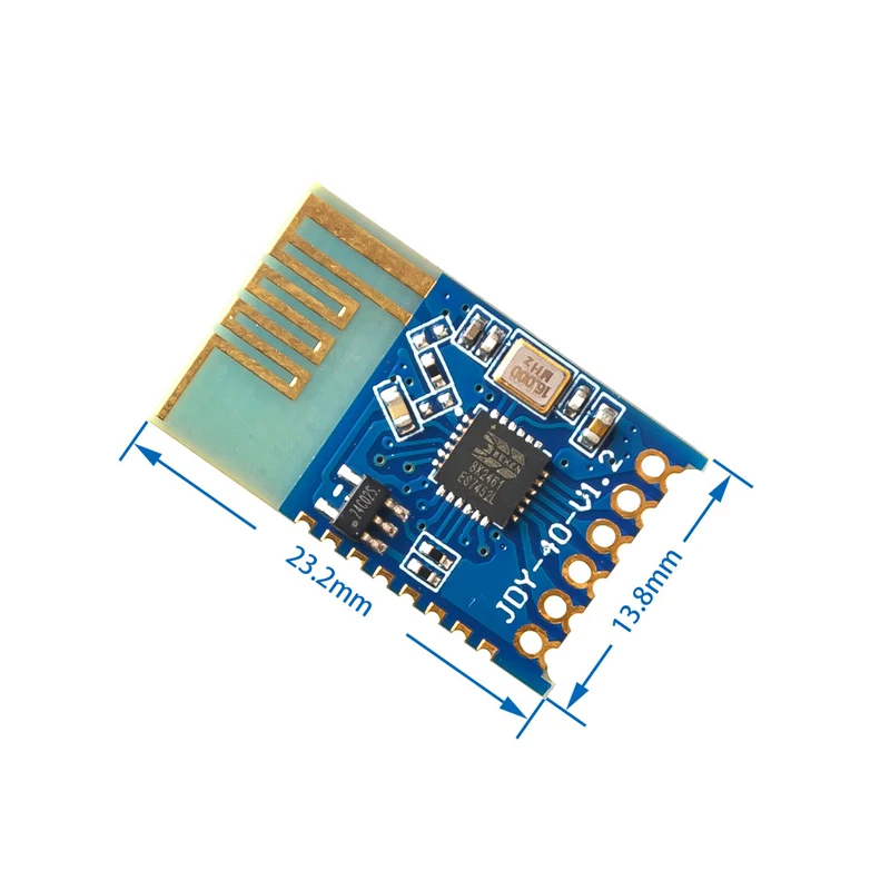 JDY-40 2.4G wireless serial port transmission transceiver and remote communication module super NRF24L01