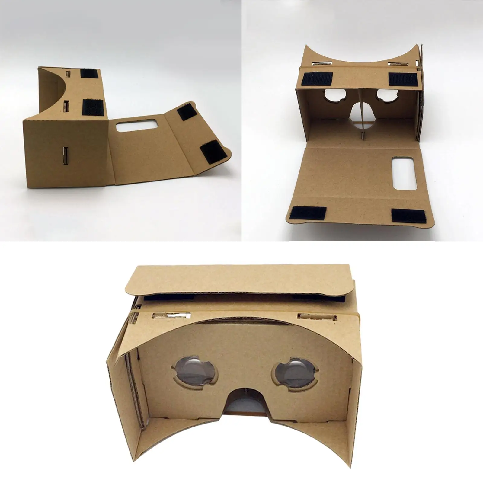 Version 1 DIY Cardboard for for All 3-6 Inch Smartphones Google VR Headset 3D DIY Cardboard Box Professional Durable