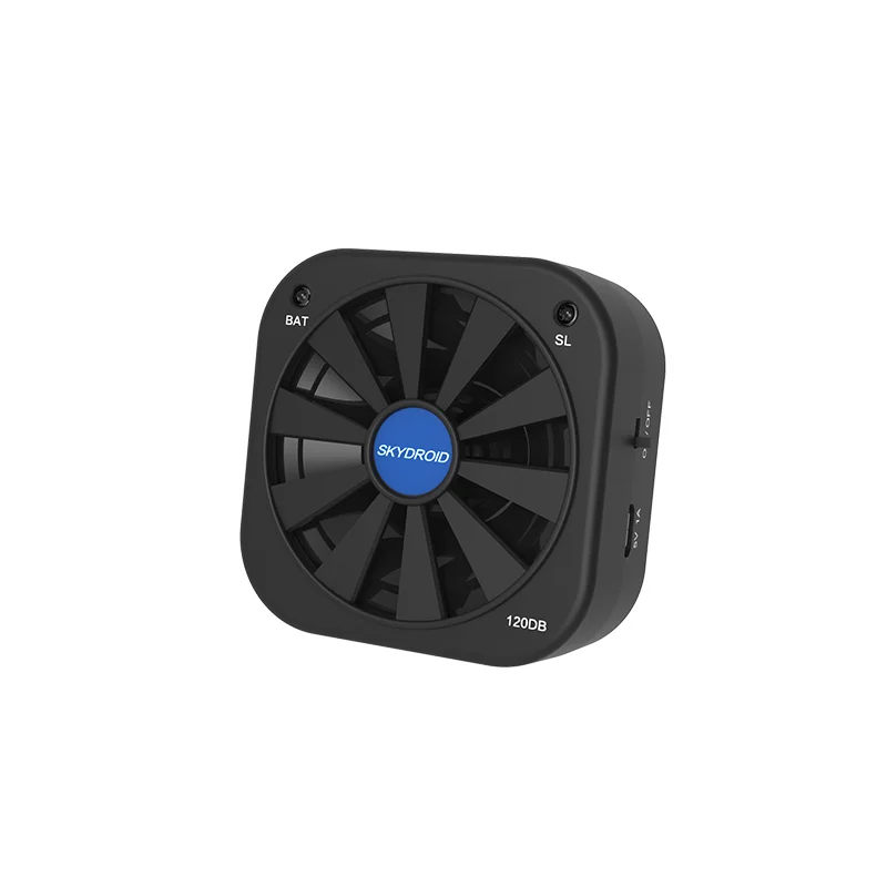 SKYDROID Mini-megafoon: 3 km lange afstand, onafhankelijke communicatie, draagbaar met 10-uur batterij voor gebruik buitenshuis
