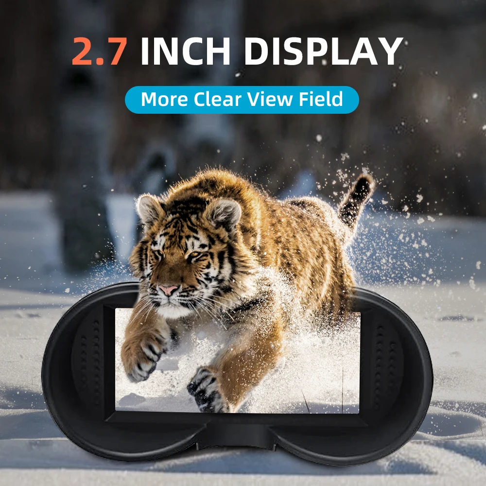 Lunettes de Vision Nocturne avec Sangle de Tête, 7 Infrarouges, Réglables, Montées sur la Tête, Jumelles Infrarouges Numpopularité pour la html et le Camping