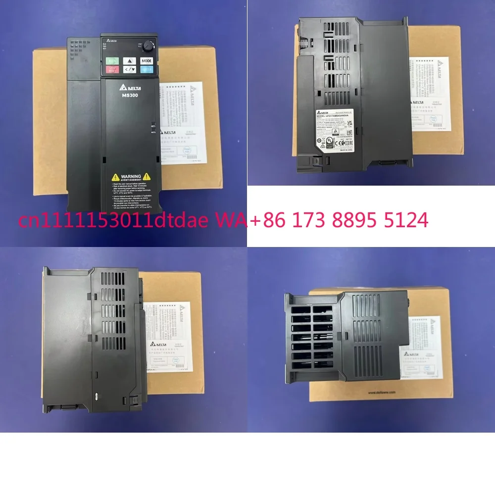 VFD MS300 Series Inverter for VFD17AMS43ANSAA 10HP 7.5kW 480V 17A Variable Frequency Drive AC Motor Speed Controller