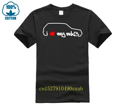 I Love My Mk3 Golf 3 T-Shirt Sticker Set Gti Vr6 Edm Tuning Styling 100% Cotton Fashion T-Shirts Top Tee Comical Shirt Men'S