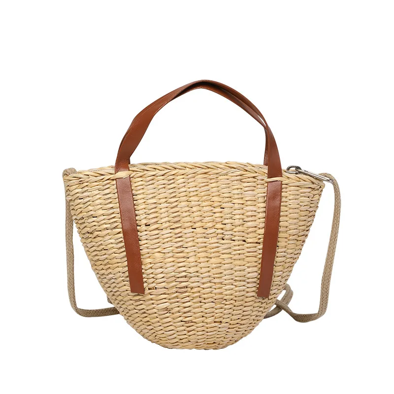 

Straw Beach Bag Buckets Totes Handbag Shoulder Bag Tote Bag Women Summer Handbag