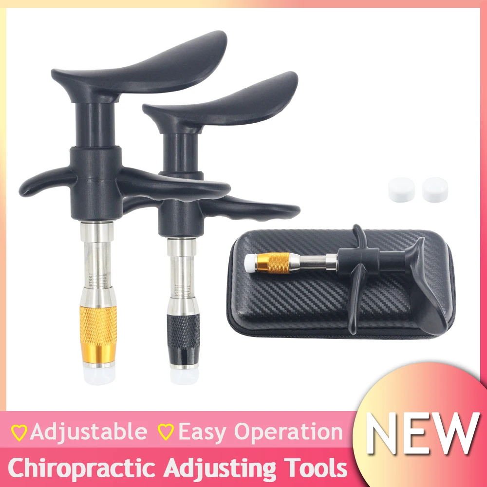 

Manual Chiropractic Adjustment Tool Activation Therapy Spine Correction Gun Pain Relief 300N Massager Portable