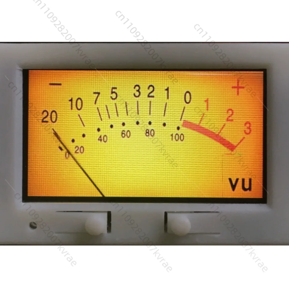 HiFi DAC Tube Power Amplifier 5 Modes Voice LCD Display Time Analog VU Meter Color Spectrum Audio