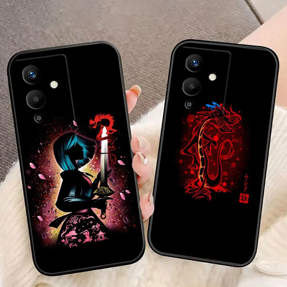 Disney Mushu Dragon Mulan Phone Case For Infinix TECNO POP SPARK GO SMART 5 6 7 8 9 CAMON 15 16 17 20 20C 30C Pro Case Funda