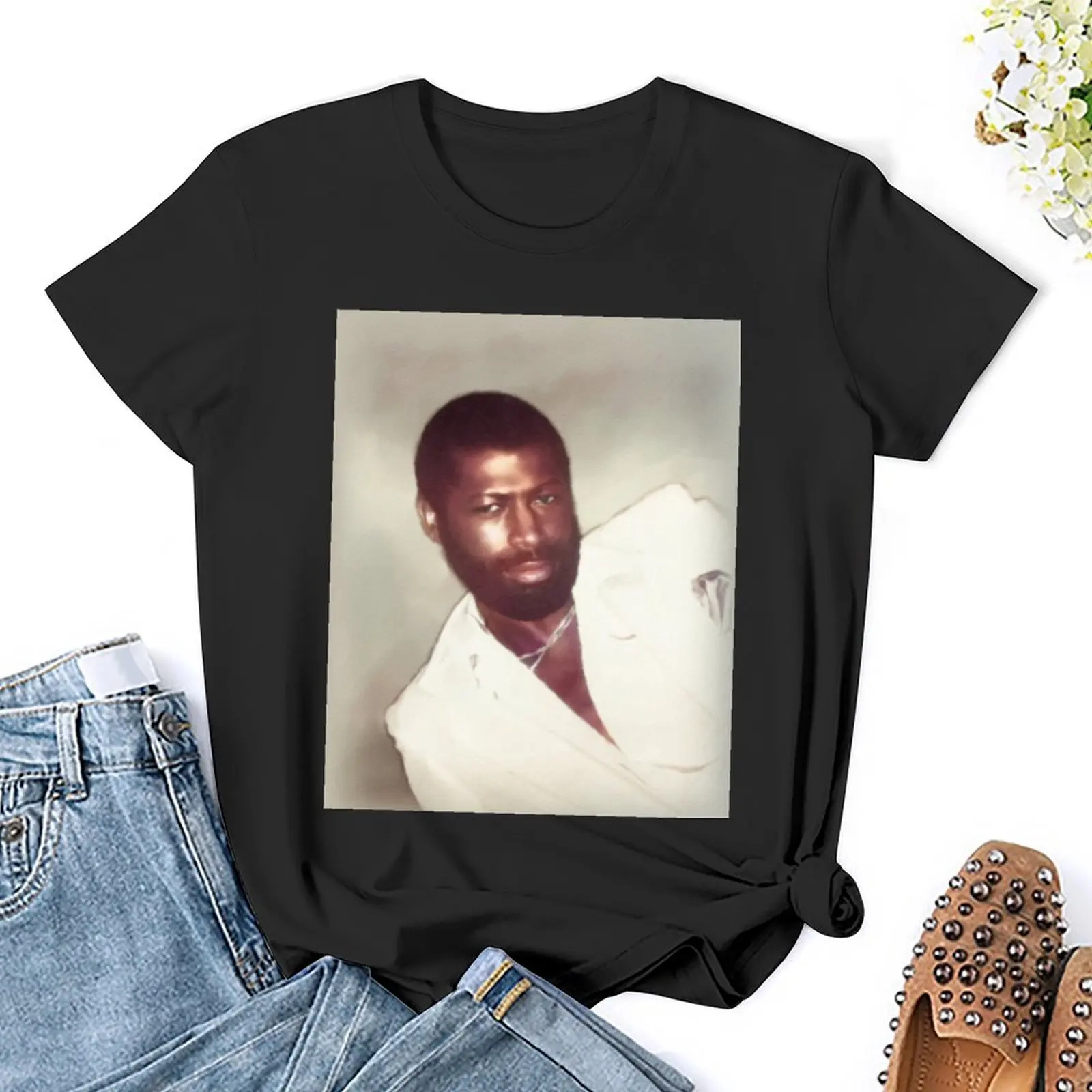 Teddy Pendergrass, Music Legend T-Shirt Aesthetic clothing summer clothes shirts graphic tees cute clothes Women's tops
