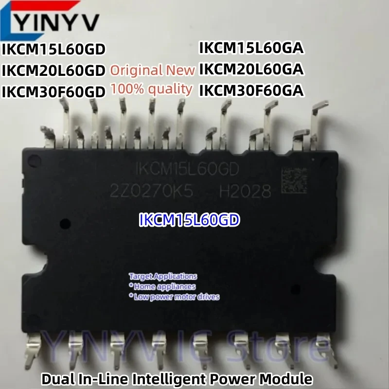 1 Uds IKCM15L60GD IKCM20L60GD IKCM30F60GD 600V módulo de potencia inteligente Dual en línea IKCM15L60GA IKCM20L60GA IKCM30F60GA 100% nuevo