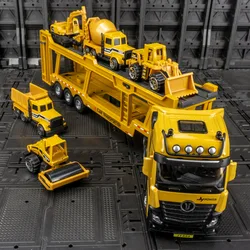 Construction vehicle transport vehicle Alloy Toy Car Model Gift For Boys Children Kids Toys Vehicles Hobbies Collection