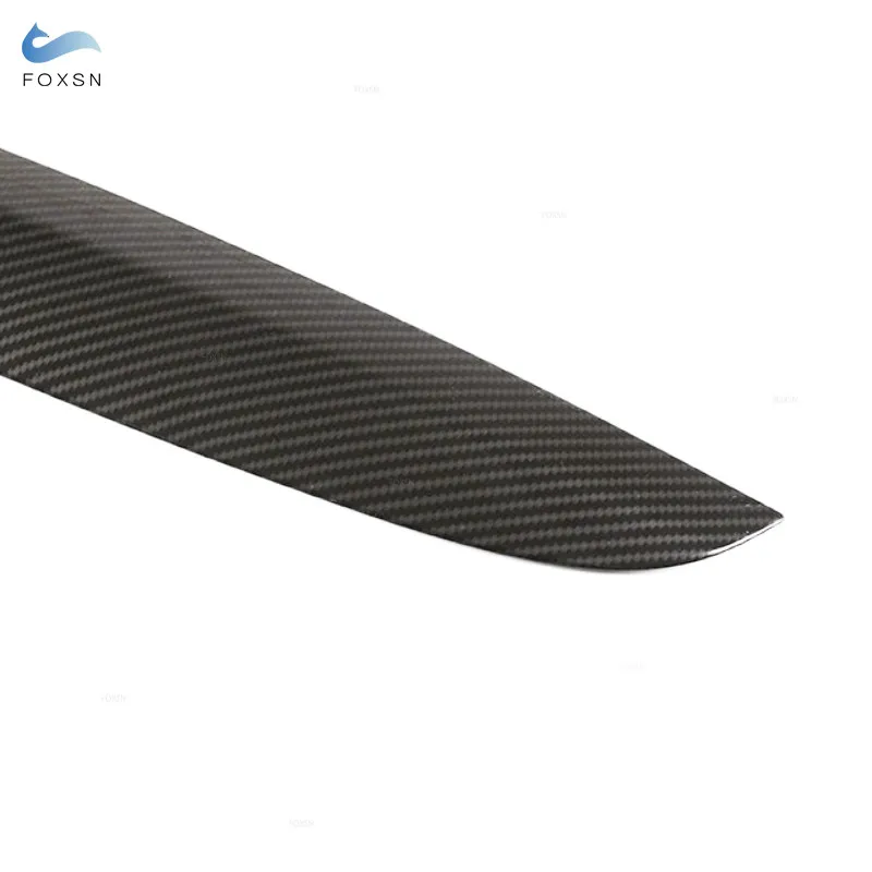 For BMW X3 X4 F25 F26 2013-17 LHD ABS Carbon Fiber Grain Car Accessories Interior Console Panel Passenger Side Strip Cover Trim