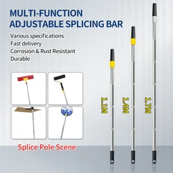 Paint Roller Extension Pole Painting Extension Pole Telescopic Rod Removable Extension Rod Portable Extension Rod