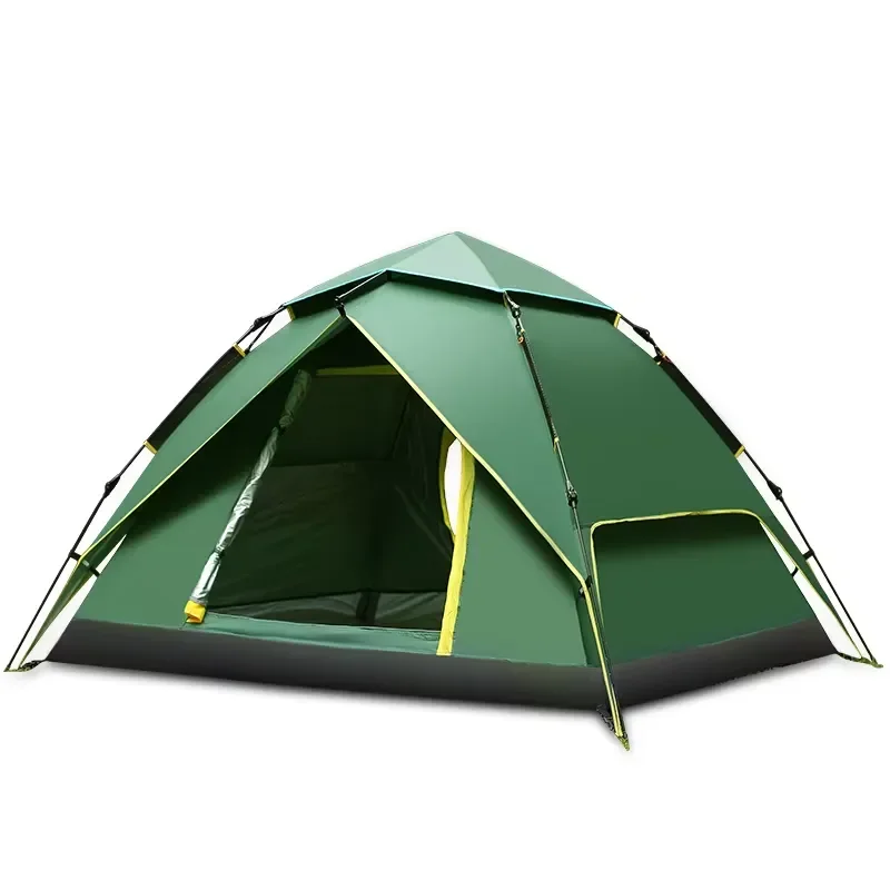 Automatic Pop Up Camping Tent Portable Waterproof Outdoor Shelter Quick Setup Folding Beach Tent for Hiking Fishing Travel