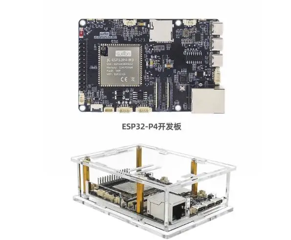 For ESP32-P4 Development Board with Dual ESP32-C6 RISC-V Cores, Camera, 100Mbps Ethernet Port, and DSI Display