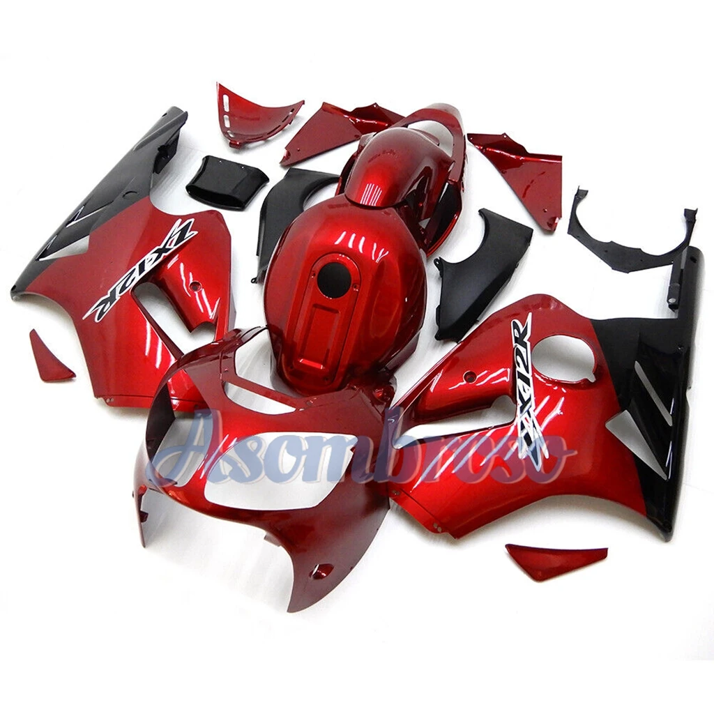 Full Fairing kit fit for Ninja ZX-12R 2000 2001 ZX12R Motorcycle Accessories Red Bodywork Set  ﻿