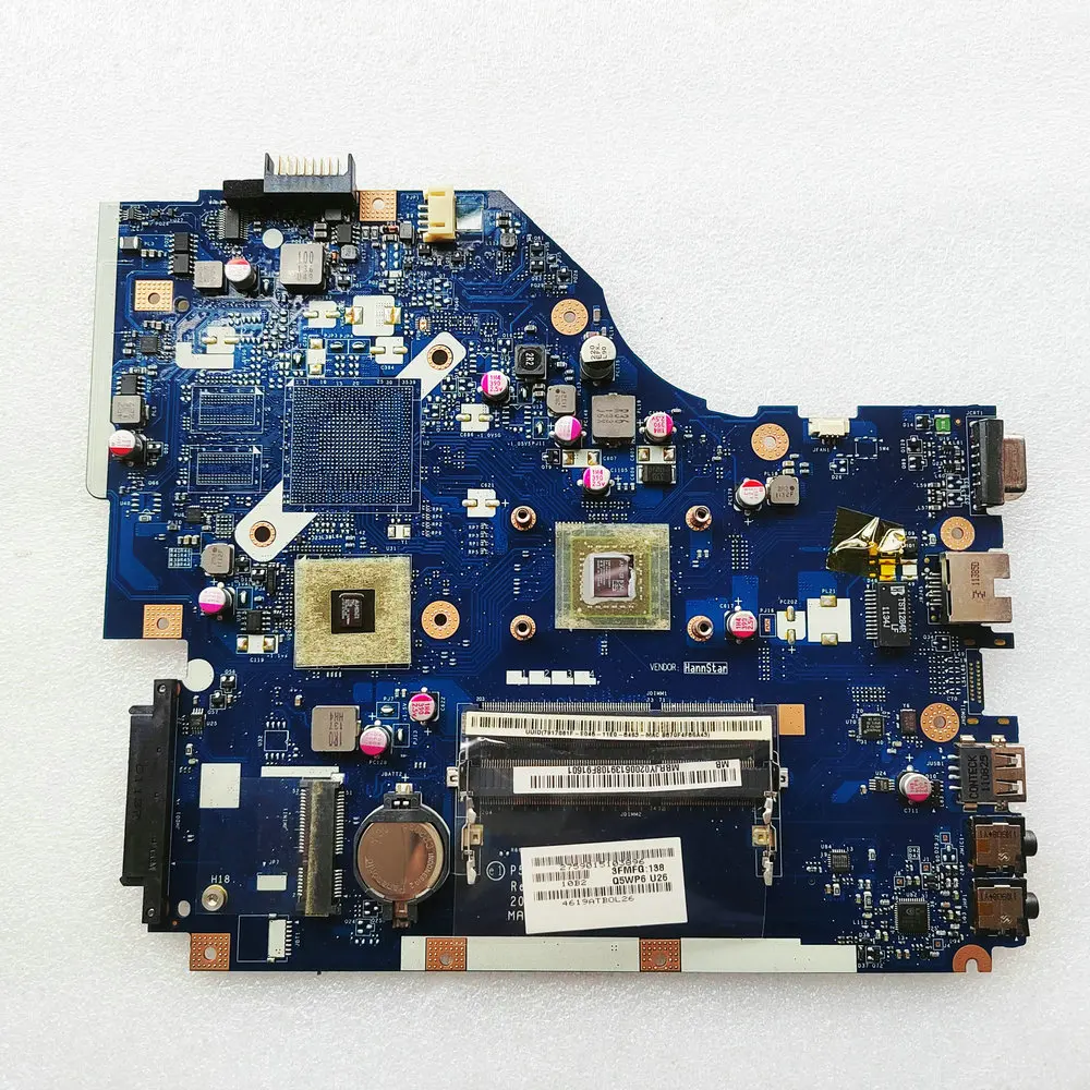 P5WE6 LA-7092P Laptop Motherboard For Acer aspire 5250 LA-7092P MBRJY02001 Mainboard DDR3