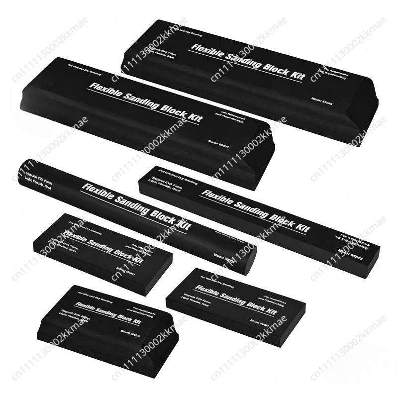 Auto Body Sanding Block Kit Automotive Sanding Blocks Flexible EVA Foam Wet Or Dry Sanding Blocks Set