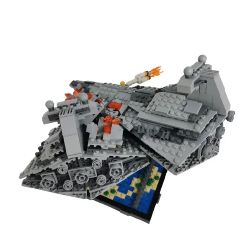 スポットMOC -1343ピース DIY小型粒子組み立てブロック玩具、3Dモデルギフト、パズルオーナメント