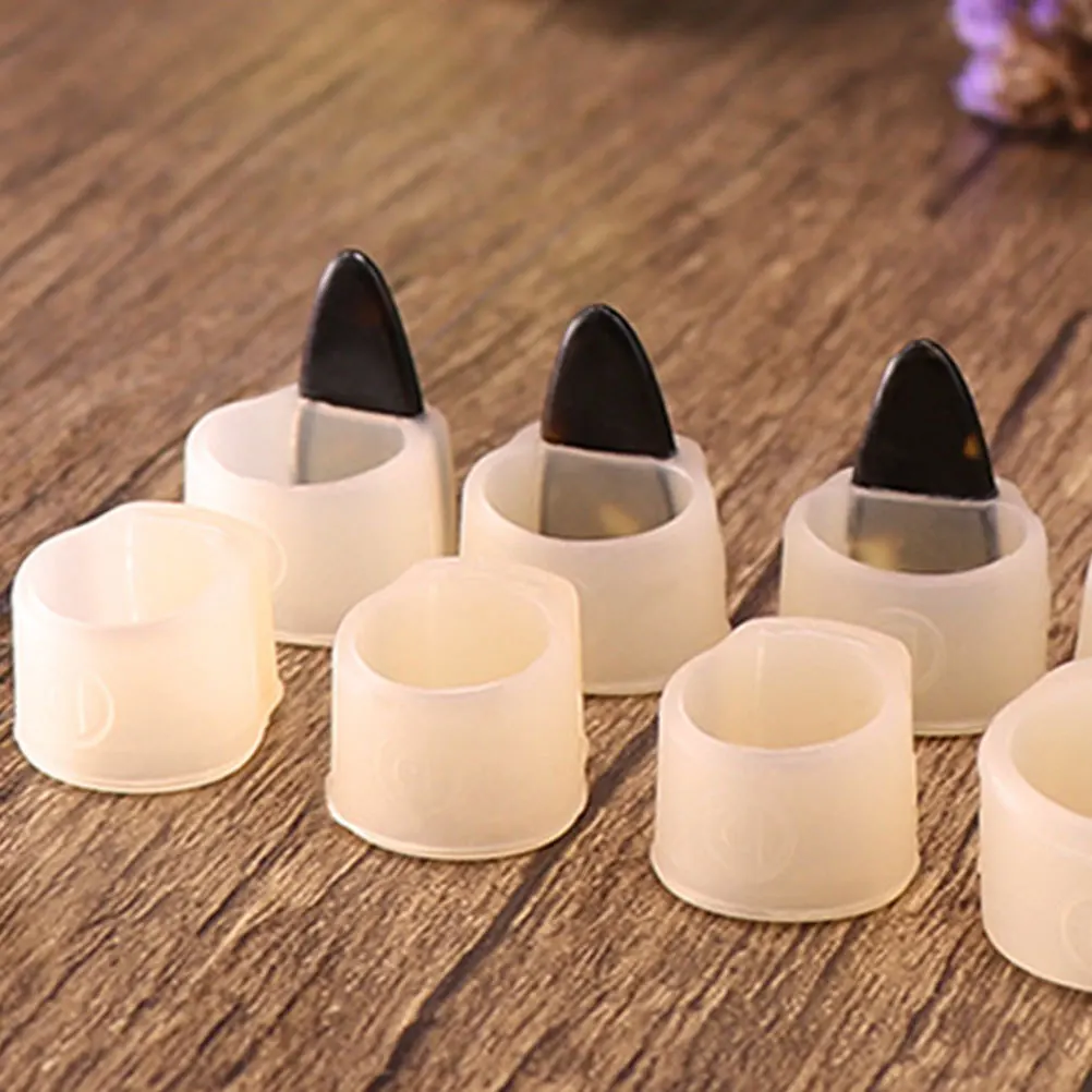 

1Set Breathable Guzheng Accessories Exquisite Craftsmanship Practical Design for Practice Guzheng Nail Protectors