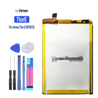 Battery Thore For Vernee Thor E MTK6753, 5020Mah