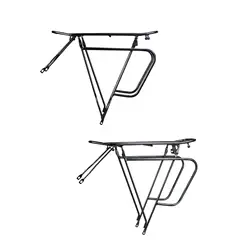 Bicycle Rear Cargo Rack Portable Replacement Accessories Biking Sturdy Carrier Panniers Shelf Bicycle Rear Luggage Cargo Rack