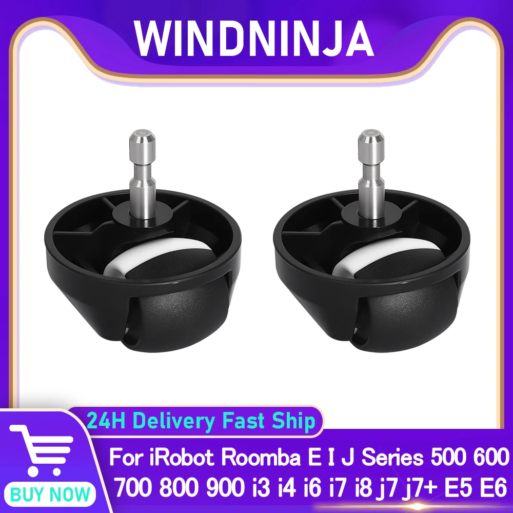 Front Wheel For iRobot Roomba E I J Series 500 600 700 800 900 i3 i4 i6 i7 i8 j7 E5 E6 Vacuum Caster Wheel Caster Ball Assembly