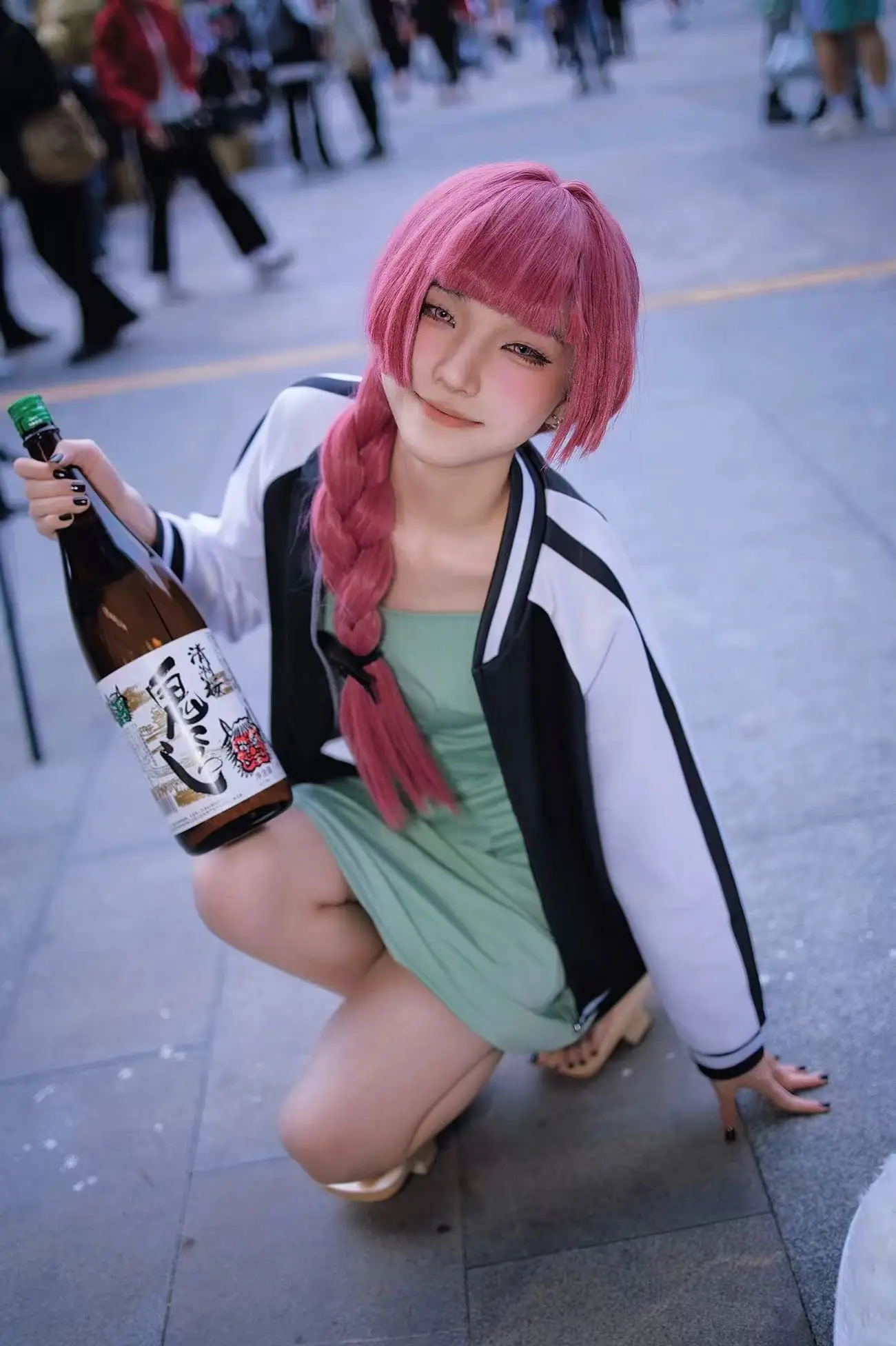 

Bocchi the Rock Kikuri Hiroi Cosplay Dress Anime Costume