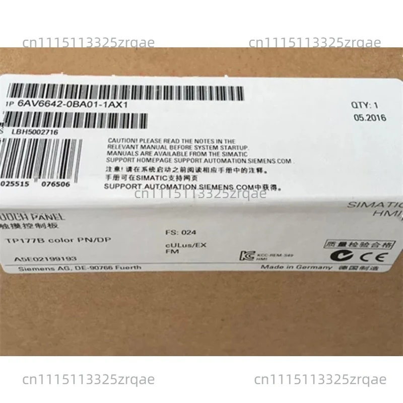 New Original  suitable for  Siemens 6AV6642-0BA01-1AX1 6AV6 642-0BA01-1AX1 Touch Screen